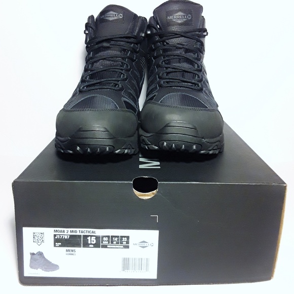 Merrell 2 Mid Tactical - Black Size 15 - Picture 1 of 8